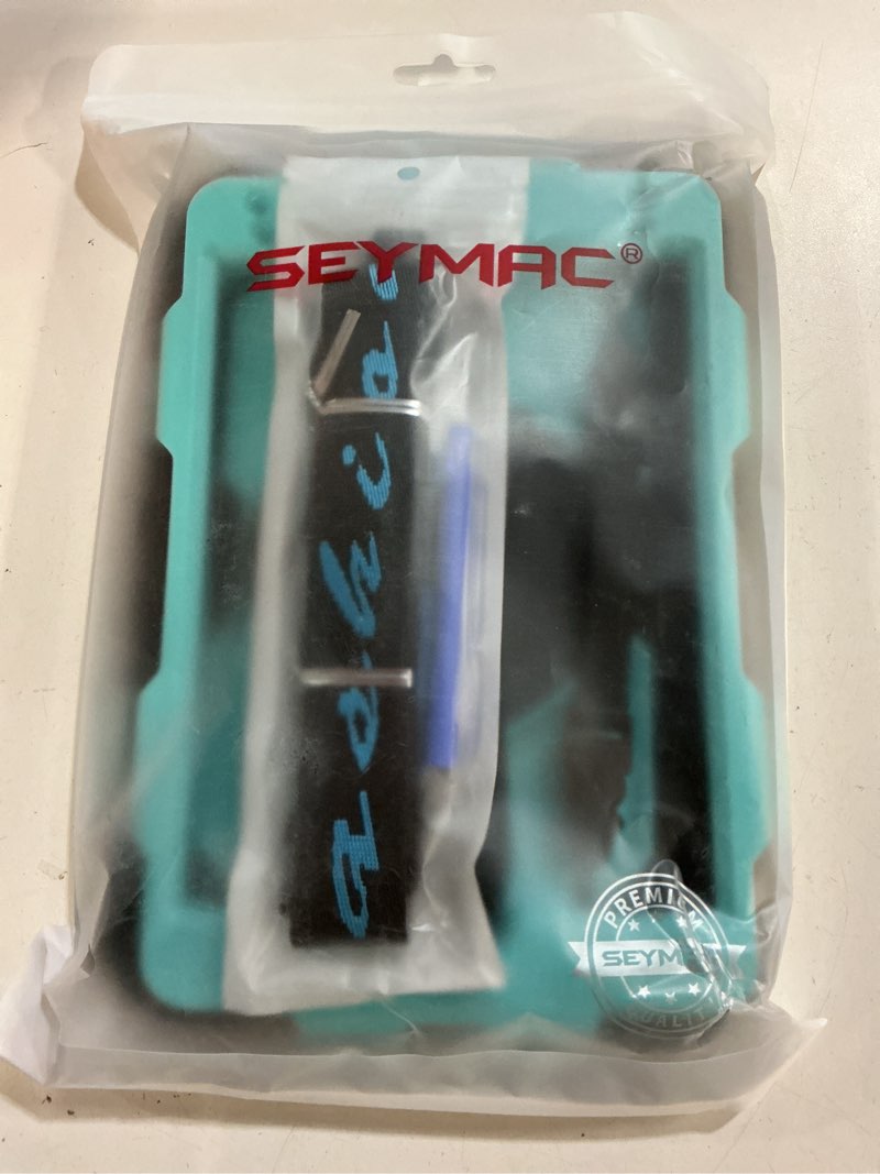 Condition photo showing New/Like New for seymac stock case for ipad mini 5/4, full-body protective case with 360 degrees rotating stand & strap stylus pencil holder for ipad mini 5th/4th generation(skyblue+black)
