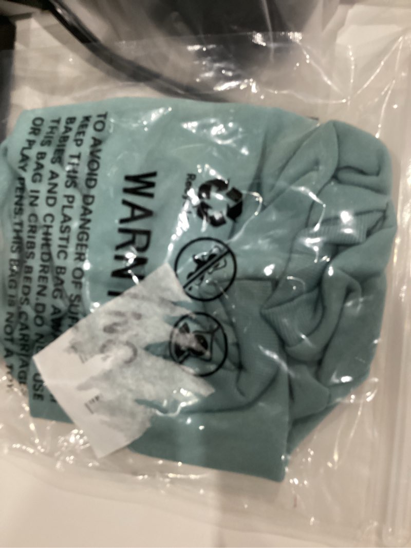 Condition photo showing Good Condition for QWINEE Basic Dog Hoodie Sweatshirt Puppy Sweater Warm Cat Costumes Pet Clothes for Chihuahua Puppy Kitten Small Medium Dogs Cadet Blue Large Large Cadet Blue