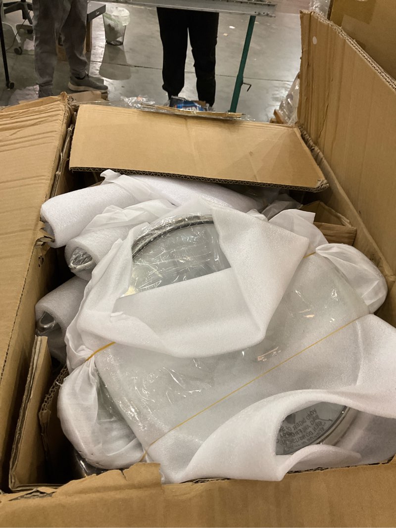 Condition photo showing As Is for 3 Ply Stainless Steel 11-Piece Cookware Set with Lids, Pots and Pans Kitchen Set, Non-Toxic, Induction, Oven, Dishwasher Safe, Professional Chef Quality