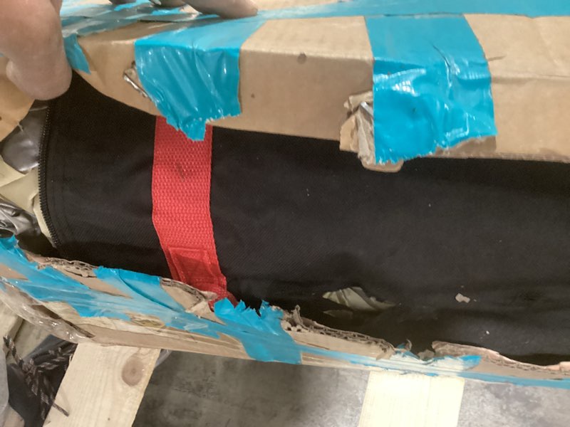 Condition photo showing As Is for MASTERCANOPY Pop-Up Easy Setup Outdoor Canopy with Netting Screen Walls (10x10, Beige)