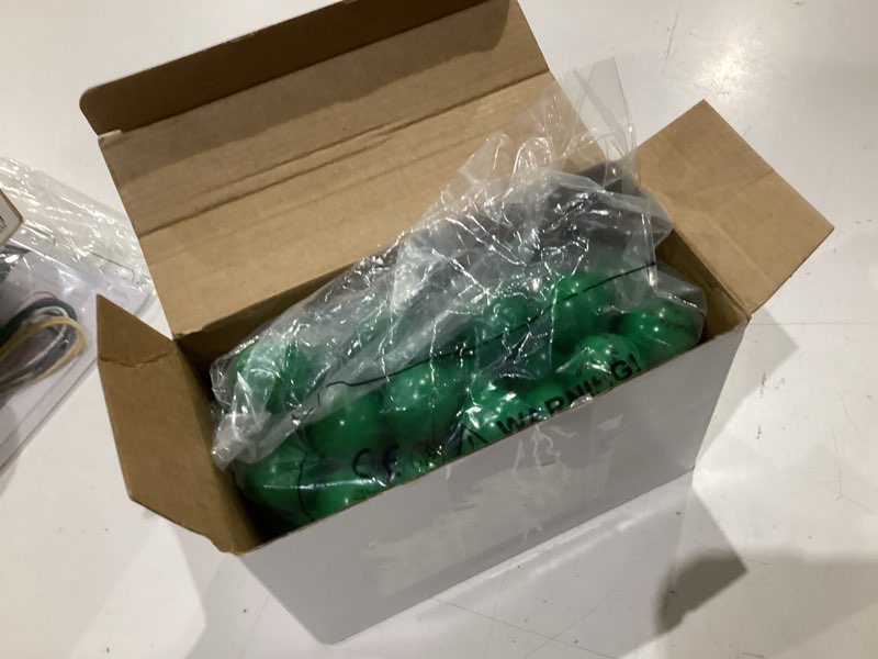 Condition photo showing New/Like New for viorawhite 60 pcs mental health awareness gift green ribbon bouncy balls bulk mental health matters stress relief balls green ribbon week items for events charity education supplies 60 green ribbon