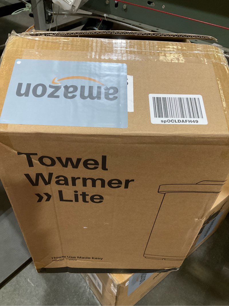 Condition photo showing As Is for Towel warmer lite