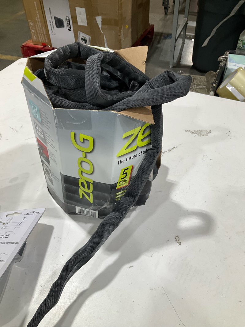 Condition photo showing As Is for zero-g teknor apex 5/8-in x 50-ft premium kink free woven gray hose