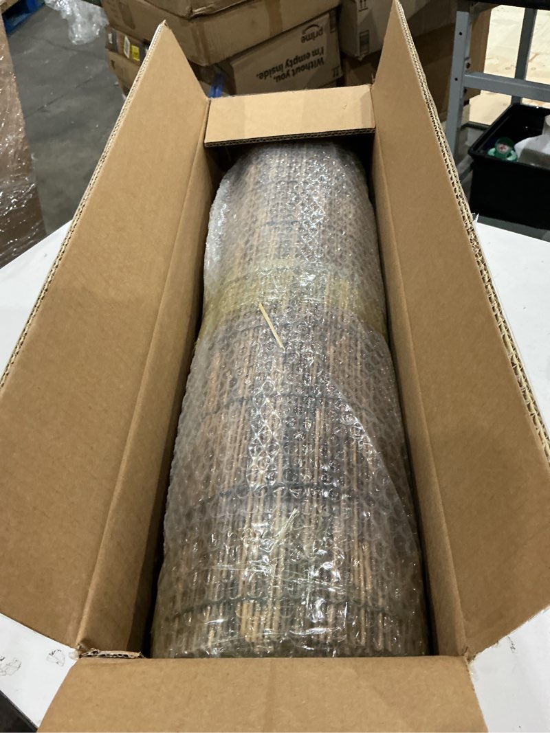 Condition photo showing Good Condition for natural reed fencing rolls,4ft x 16.4ft balcony reed fence bamboo screen fencing for outdoor backyard patio? privacy screen panels,balcony fencing covering (size : h0.61xl6m/h2xl20ft)