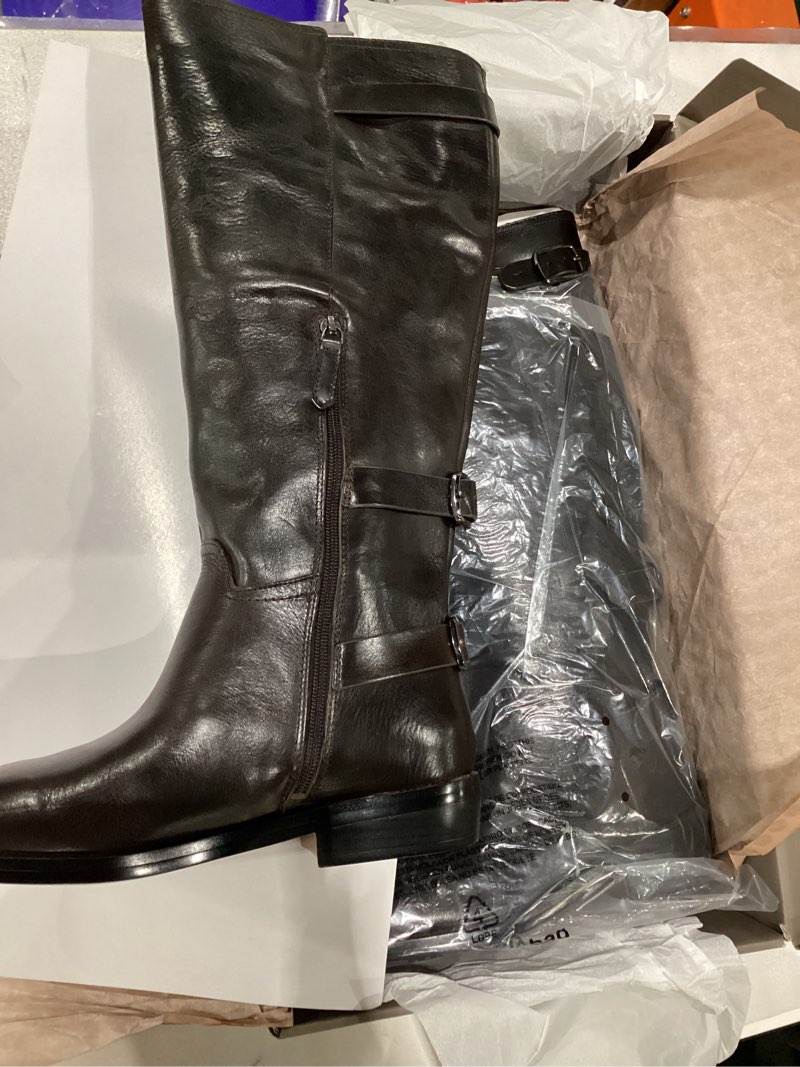 Condition photo showing New/Like New for Franco Sarto womens Padova 10 Espresso Brown Leather