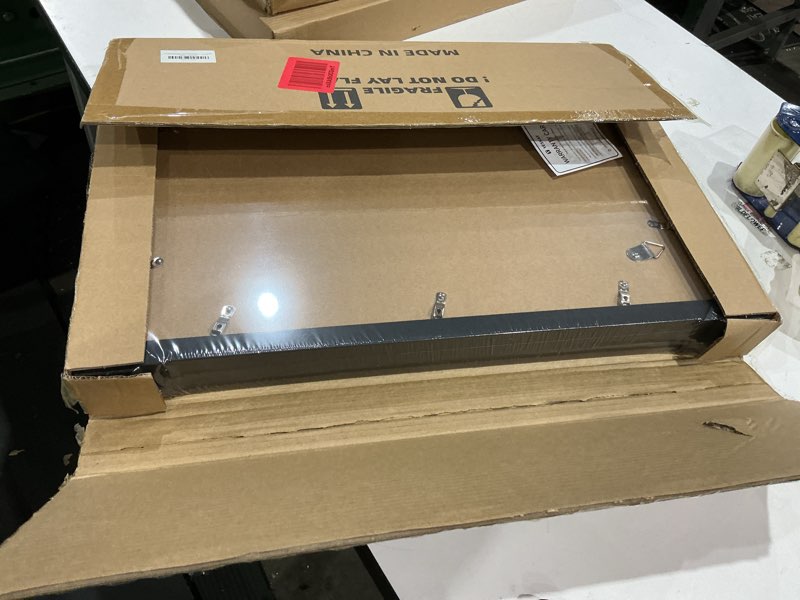 Condition photo showing Good Condition for yeskay 13x19 picture frame 3 pack - black poster frame display pictures 11x17 with mat or 13 x 19 without mat for wall hanging horizontal and vertical black 13x19(3pk)