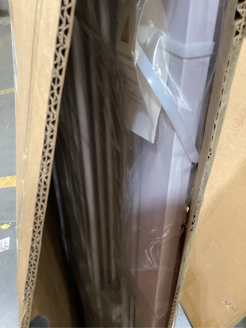 Condition photo showing Good Condition for 51" extra tall cat gate 30"-49.27" wide, auto close, pressure mounted, for cats & small dogs, hallway, stairs, kitchen, not baby gate,white white 51"h,30-49.27"w-white