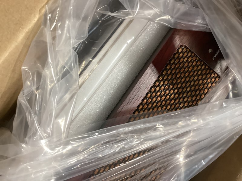 Condition photo showing New/Like New for Vinyl Record Player Turntable with Built-in Bluetooth Receiver & 2 Stereo Speakers, 3 Speed 3 Size Portable Retro Record Player for Entertainment and Home Decoration Brown