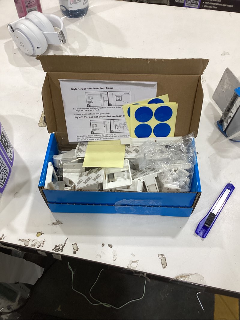 Condition photo showing Good Condition for 20 Pack Magnetic Cabinet Locks Baby Proofing - Vmaisi Children Proof Cupboard Drawers Latches - Adhesive Easy Installation Standard 20.0