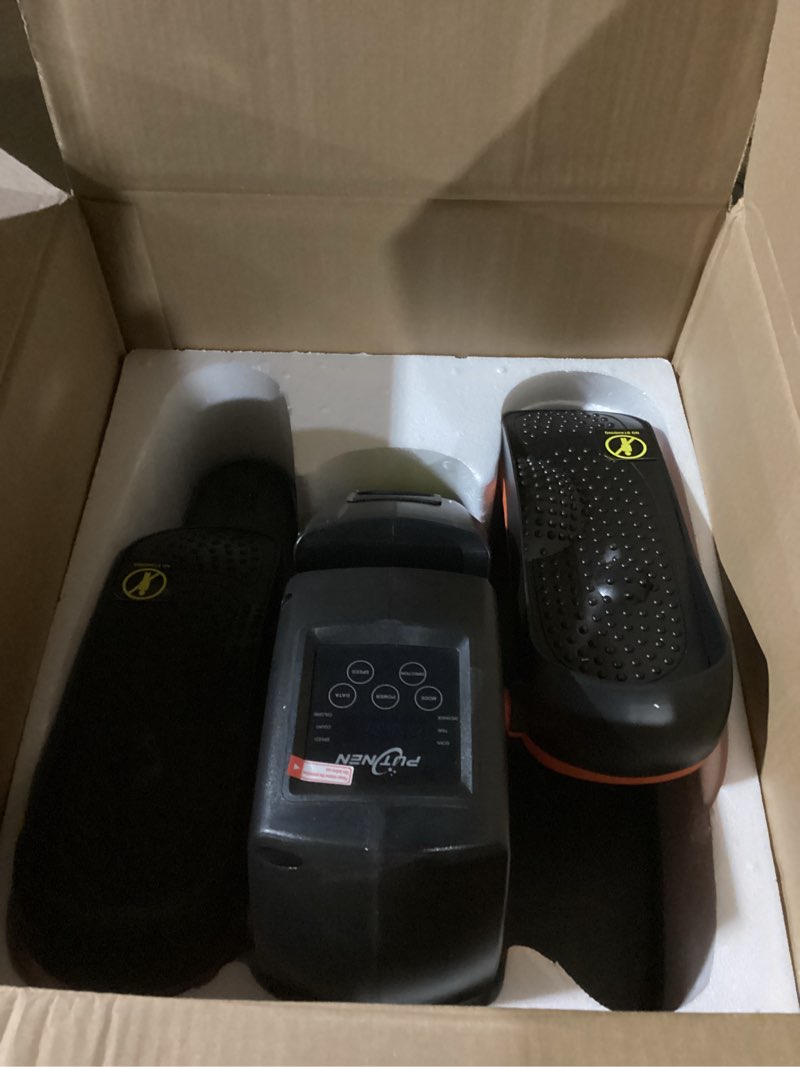 Condition photo showing Good Condition for Under Desk Elliptical Machine, Electric Elliptical Leg Exerciser for Seniors with 12 Adjustable, Portable Quiet Elliptical Exercise Machine, Seated Pedal Exerciser with Remote Control