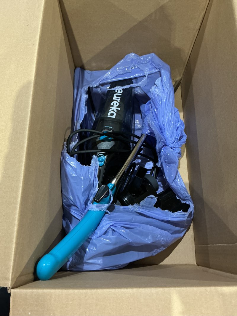 Condition photo showing As Is for eureka nes215a blaze 3-in-1 swivel handheld & stick vacuum cleaner, blue