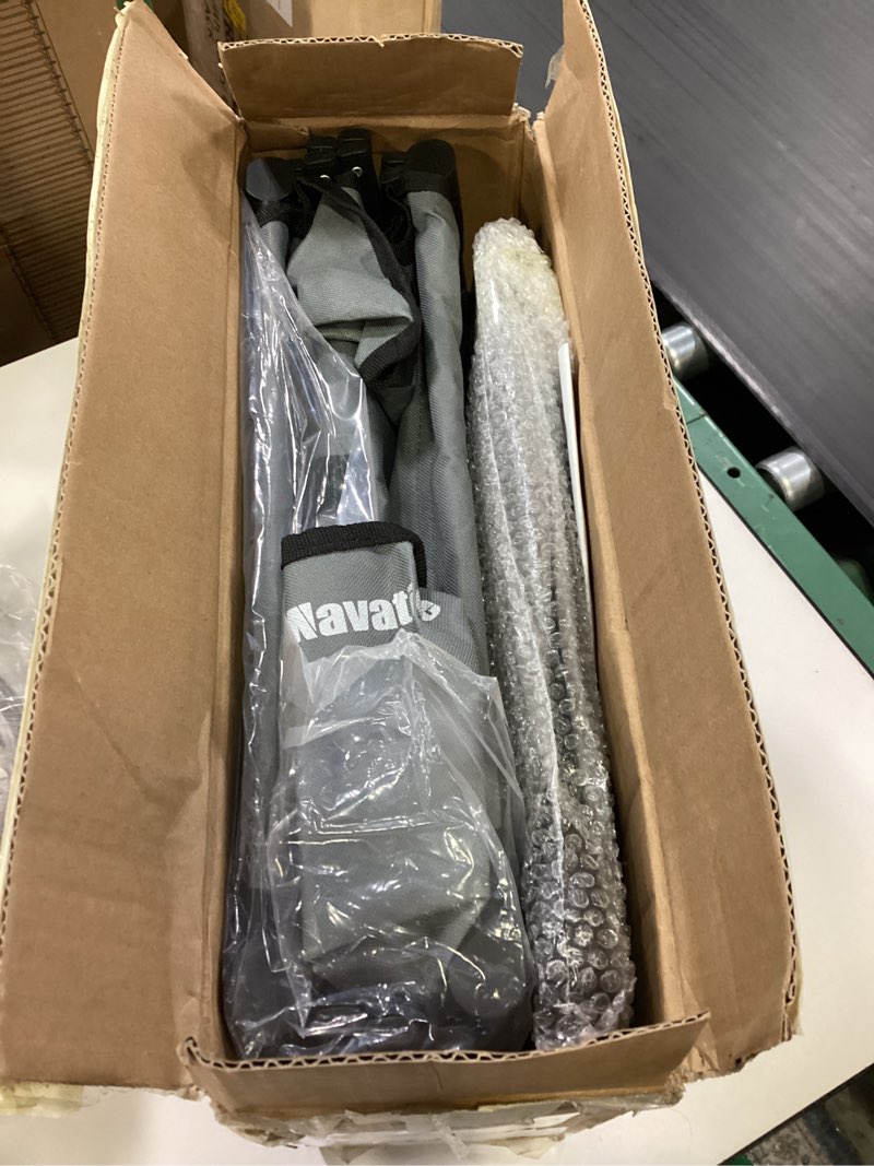 Condition photo showing item condition for Navatiee Portable Foldable Collapsible Wagon with Wheels, 220lbs Weight Capacity Utility Grocery Shopping Cart, Lightweight Mini Folding Wagon for Outdoor, Grey Gray