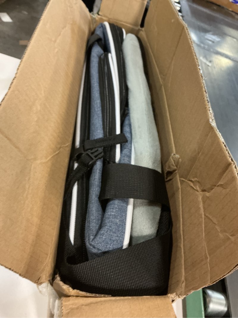 Condition photo showing Good Condition for Petskd Top and Side Expandable Pet Carrier 18x11x11 Inches Delta United Airline Approved, Soft-Sided Carrier for Small Cats and Dogs with Locking Safety Zippers and Anti-Scratch Mesh(Blue) 18.0"L x 11.0"W x 11"H Blue