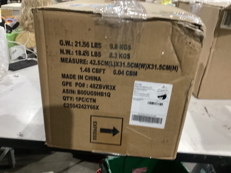 Condition photo showing Good Condition for Amazon Basics Steel Security Safe and Lock Box with Electronic Keypad, Secure Documents Storage, Bla