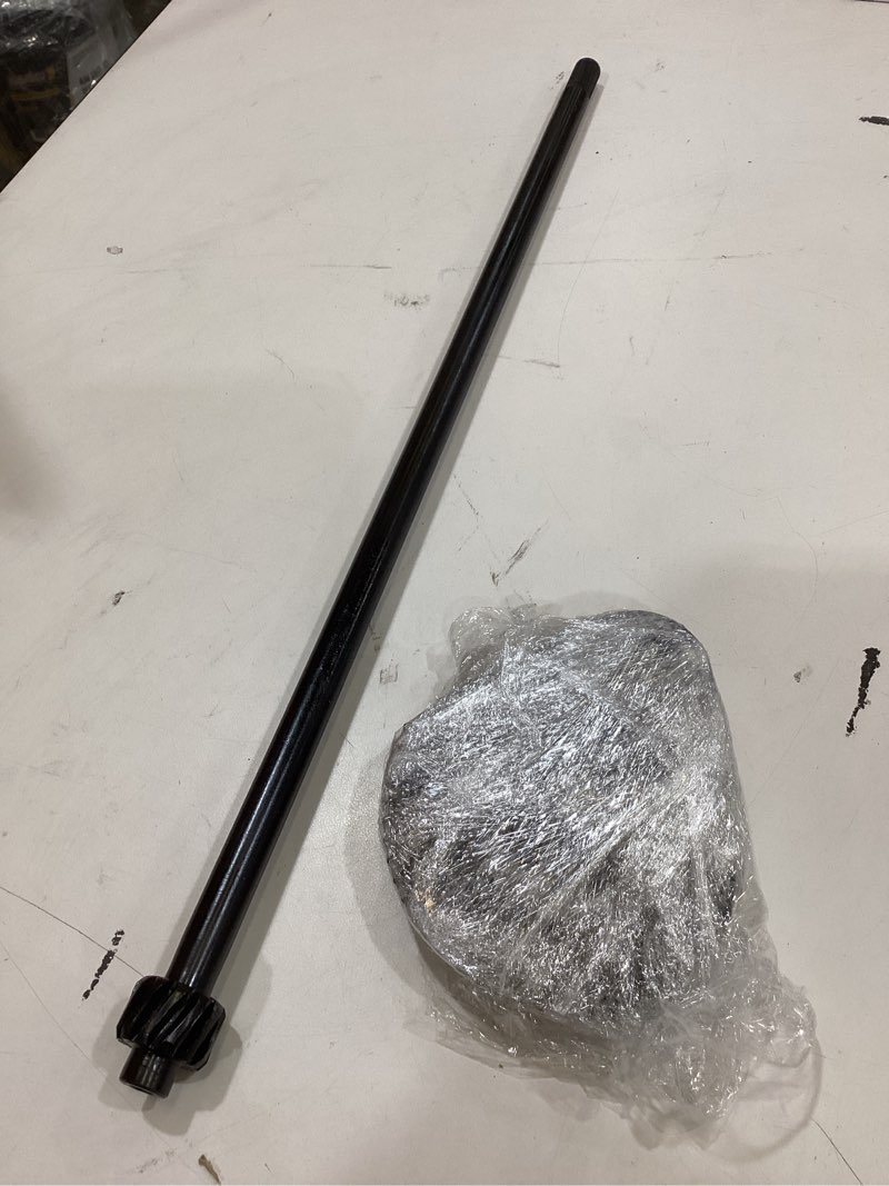 Condition photo showing As Is for 738-0919b steering shaft and 617-04094 sector gear kit for mtd troy bilt 753-04517 738-0919 738-0919a, with 948-0389 710-1309 steering rod cap, screw and 941-0656a 741-0656a pinion gear & bushing