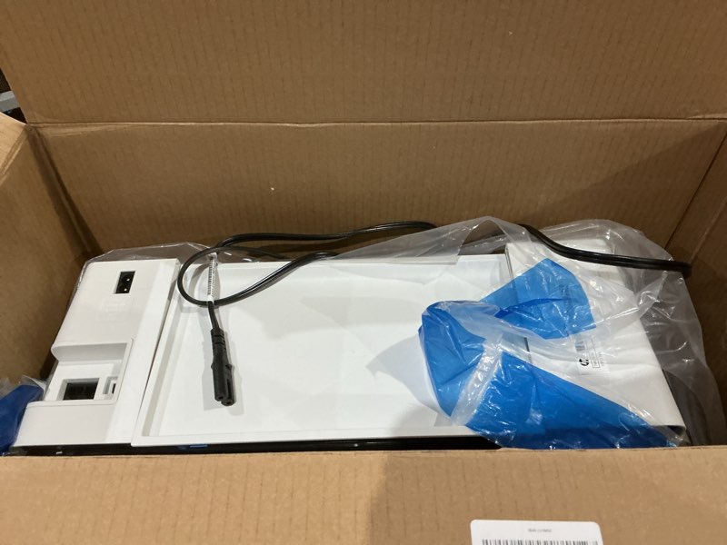 Condition photo showing As Is for hp smart tank plus 651 wireless all-in-one printer, ink tank printer-for-home use, 2 years of ink included auto document feeder, mobile print, scan, copy, fax, an ecotank alternative (7xv38a) white with black top