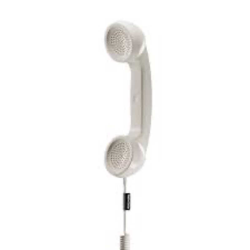 Native Union Pop Phone – Retro Telephone Handset with Mic & Speaker, USB-C for iPhone, iPad, Laptop,