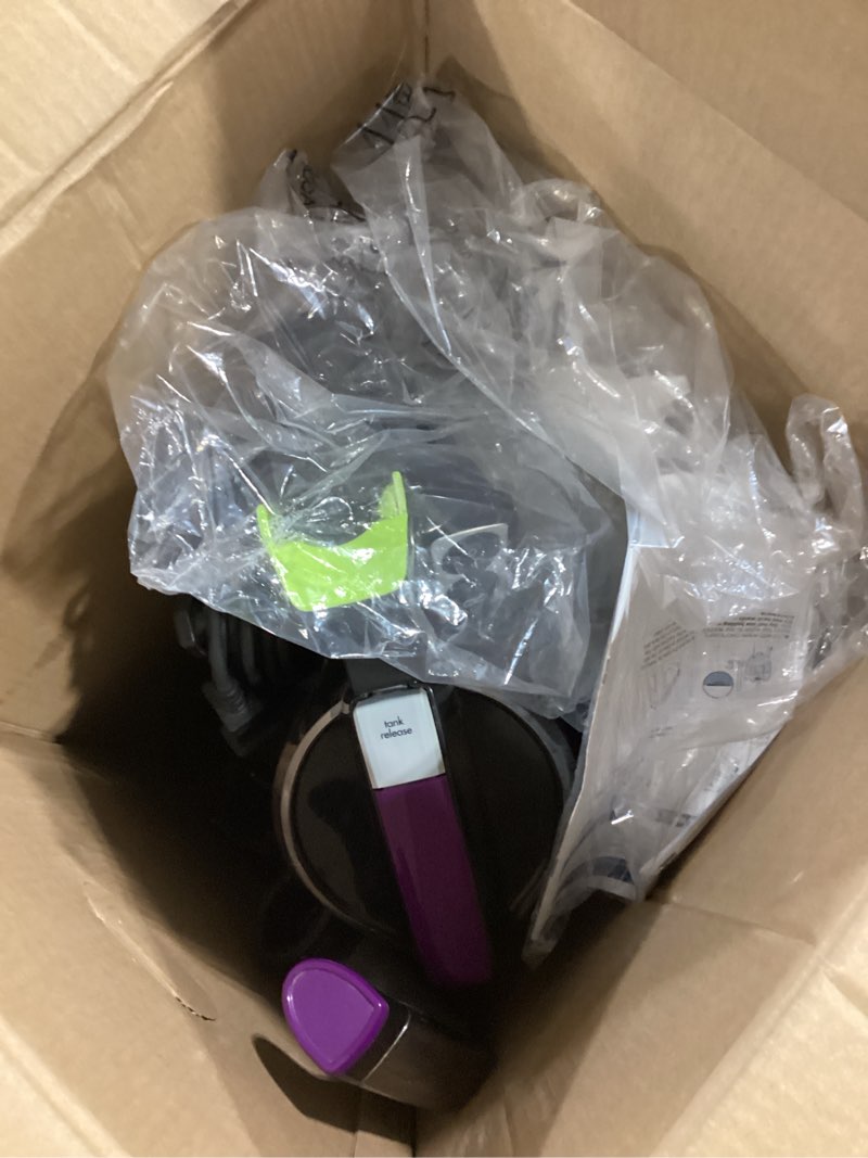 Condition photo showing Good Condition for bissell 24613 pet hair eraser turbo plus lightweight vacuum, tangle-free brush roll, powerful pet hair pick-up, smartseal allergen system, specialized pet tools, easy empty dirt tank grapevine purple with electric green accents