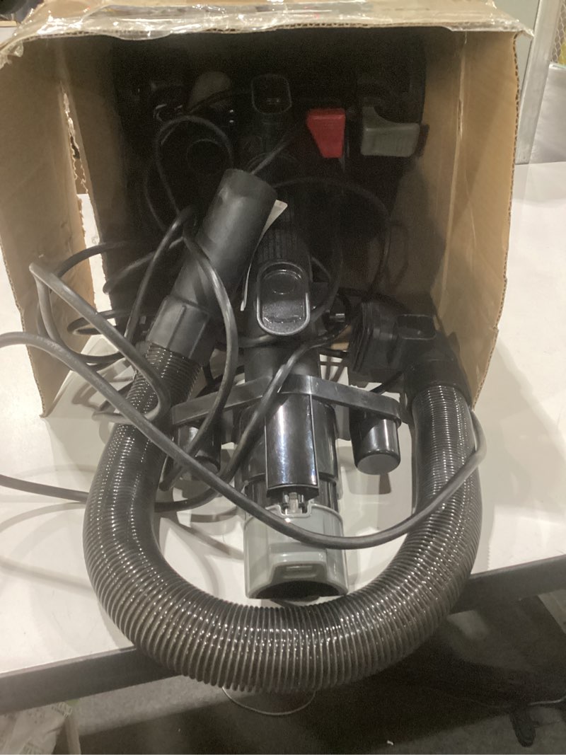 Condition photo showing As Is for USED NOT TESTED NO CANISTER NO HANDLE Bissell CleanView Compact Turbo Upright Vacuum with Quick Release Wand, Full Size Power, Compact Size for Apartments & Dorms, 3437F