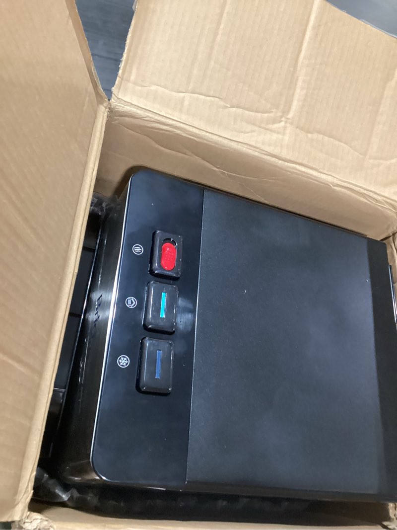 Condition photo showing As Is for Brio Self Cleaning Bottom Loading Water Cooler Water Dispenser – Limited Edition - 3 Temperature Settings - Hot, Cold & Cool Water Stainless Steel