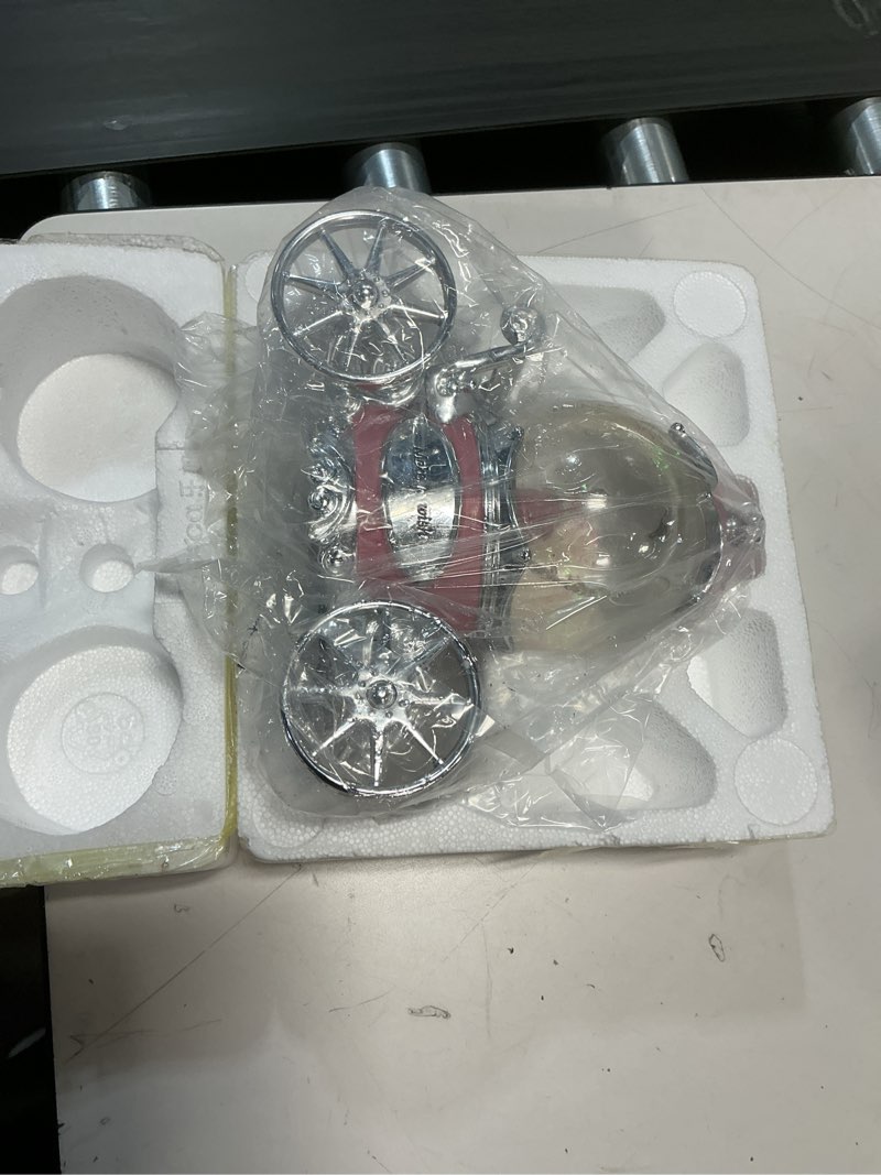 Condition photo showing New/Like New for Cinderella Snow Globe for Girls, Music Box for Women with Color Changing LED Lights, Snowglobe Musical Boxes Gifts for Birthday Christmas Mother's Day Valentine's Day Castle in the Sky
