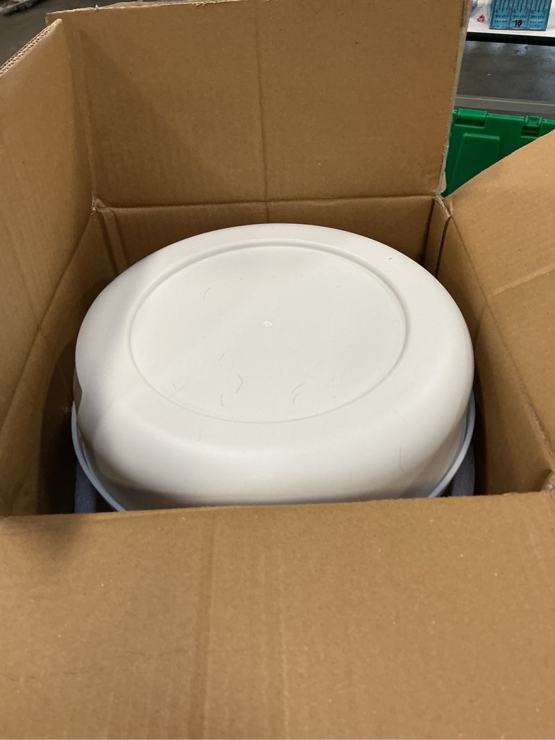 Condition photo showing Good Condition for Rice & Multi-Grain Dispenser – Airtight 3-in-1 Rotating Food Storage with Strainer, Holds Up to 22 lbs (12 lb Bulk + 6 Compartments) White