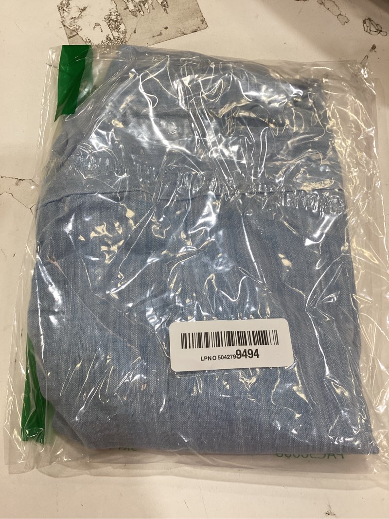 Condition photo showing Good Condition for jogal boys chambray shirts short sleeve button down casual cotton woven shirt with two pockets for kids 6-14 years skyblue 6