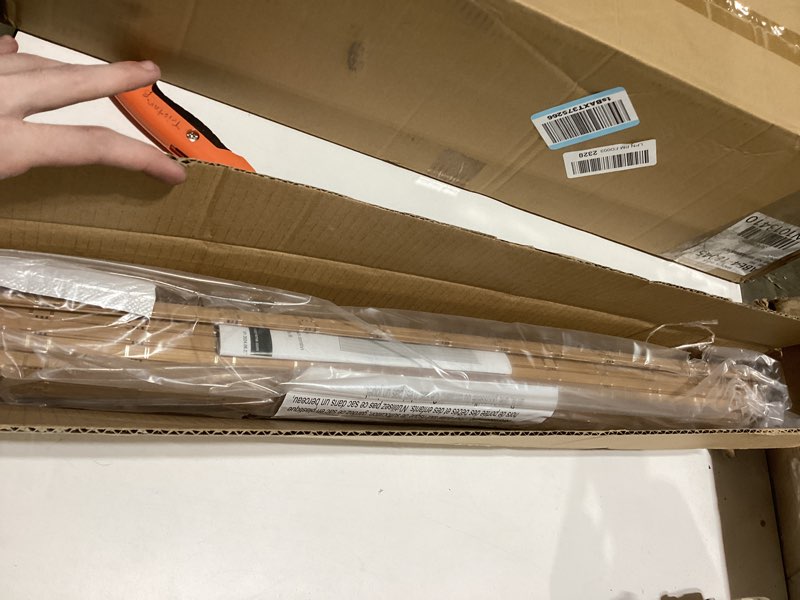 LazBlinds Cordless Bamboo Blinds, Roll Up Shades for Windows, Light Filtering Hanging Window Blinds,