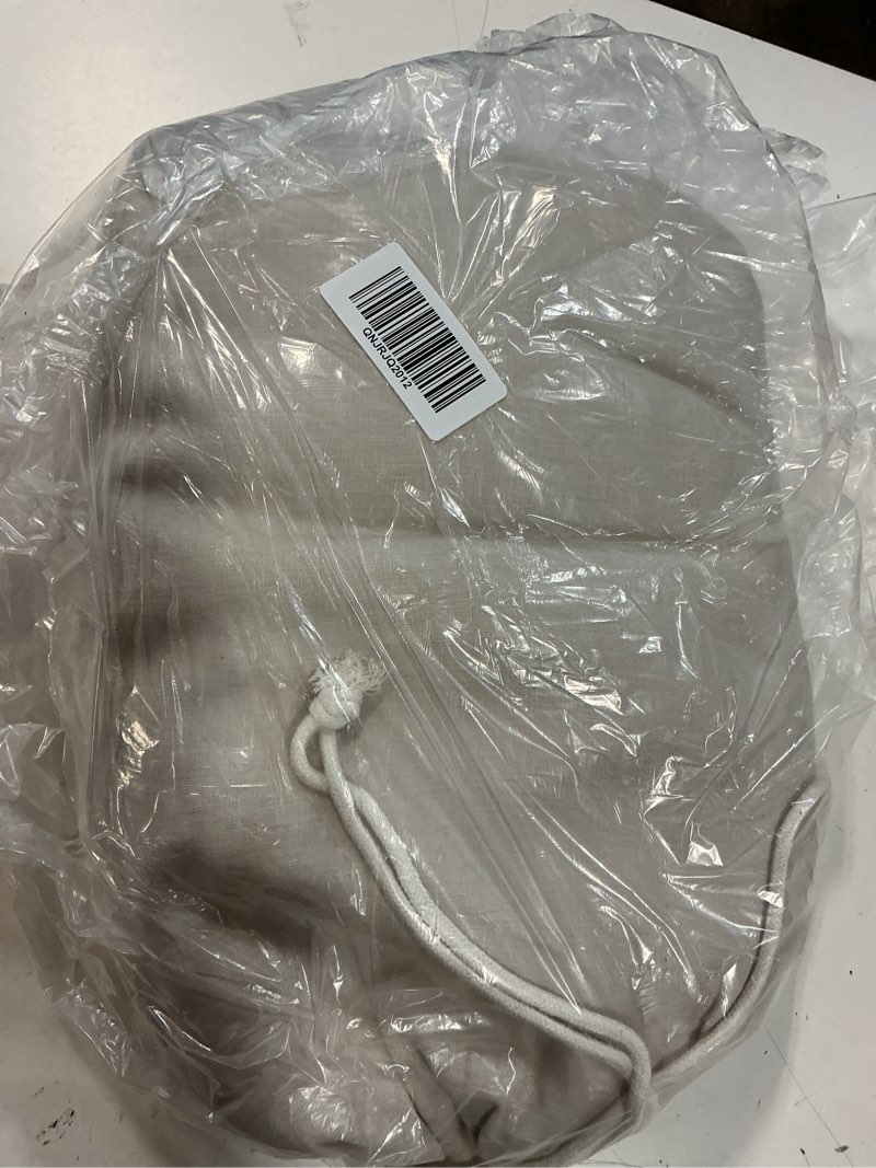 Condition photo showing Good Condition for european linen duvet cover, king/cal king, sand