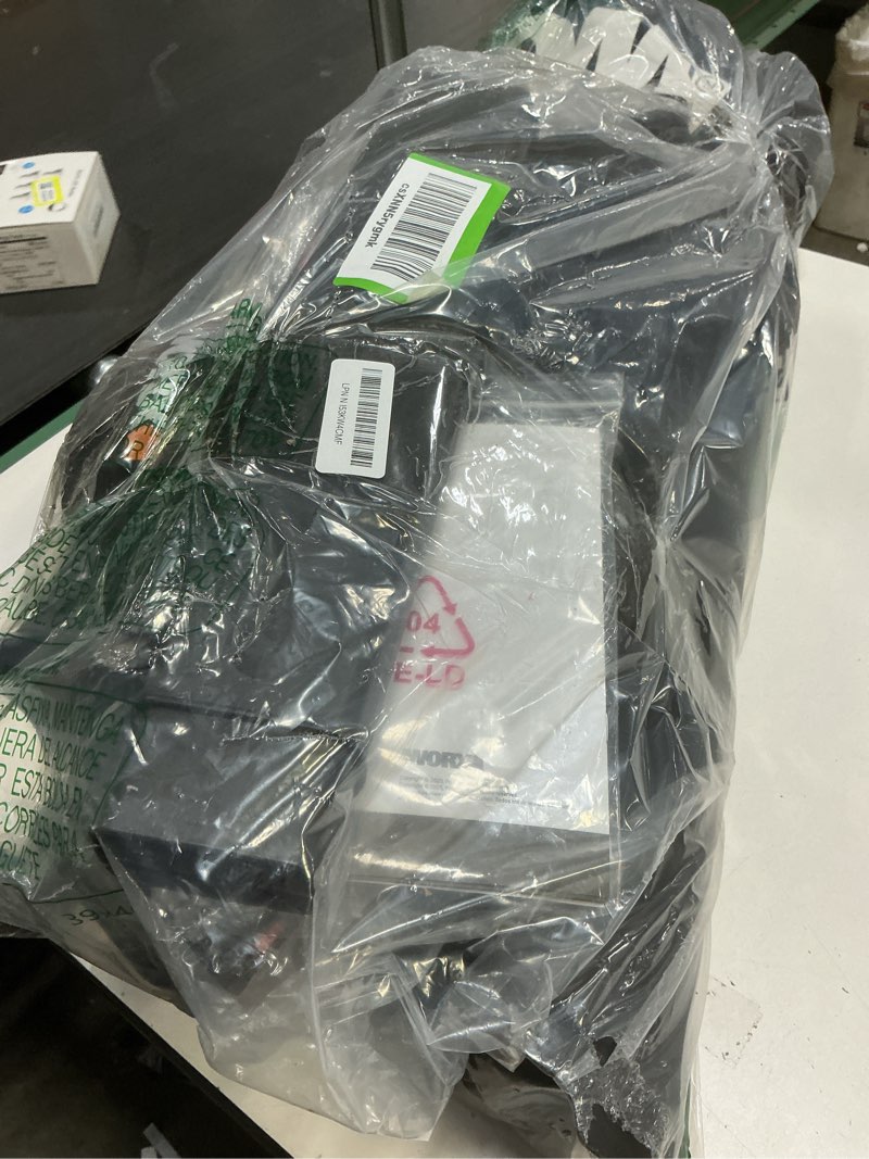 Condition photo showing As Is for WORX Cordless Leaf Blower, 3 in 1 Blowers for Lawn Care with Leaf Vacuum & Leaf Mulcher, Electric Blower with Brushless Motor & 2 Speed Control, 2 × 4.0 Ah Batteries & Charger Included, WG583 210MPH 40V 3 in 1 w/(2)4.0 Ah Batteries