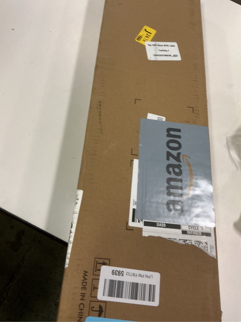 Condition photo showing New/Like New for XCSOURCE Pool Stick Holder, Pool Cue Rack Wall Mount, 8 Pool Cue Holder Wall Billiard Cue Rack, Made of 100% Solid Pine Wood, Pool Table Accessories for Billiard Room or Club (Cue Rack Only) Black