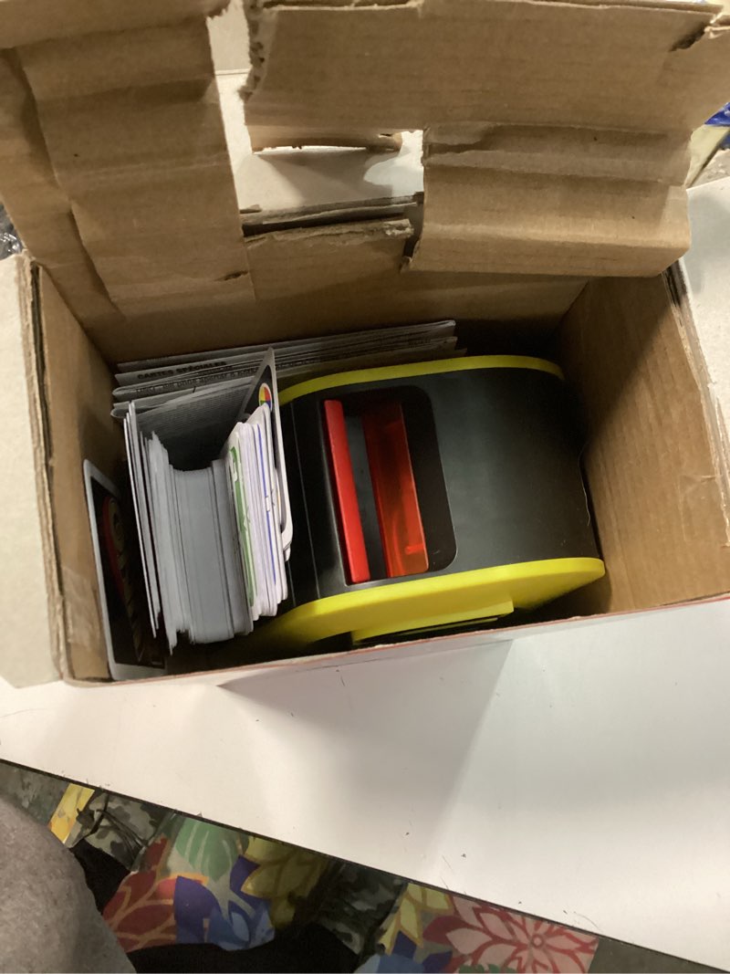 Condition photo showing As Is for Mattel Games UNO Attack Game with Card Launcher Featuring Lights & Sounds, Plus Mega Hit Rule (Amazon Exclusive) Classic