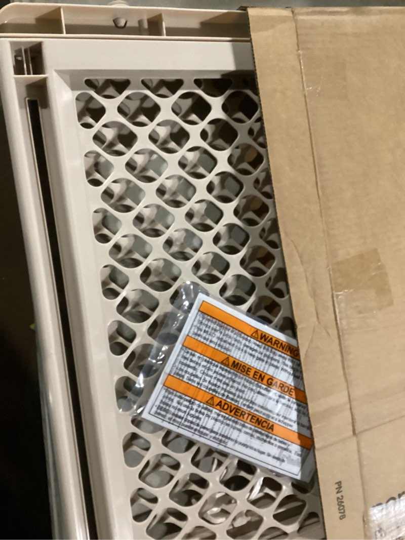 Condition photo showing Good Condition for Toddleroo by North States - Supergate Ergo Baby Gate: Plastic Baby Gate for Stairs & Doorways - Adjustable Indoor Safety Gate - Made in USA - 26 to 42 Inches Wide - 26 Inches Tall - Sand