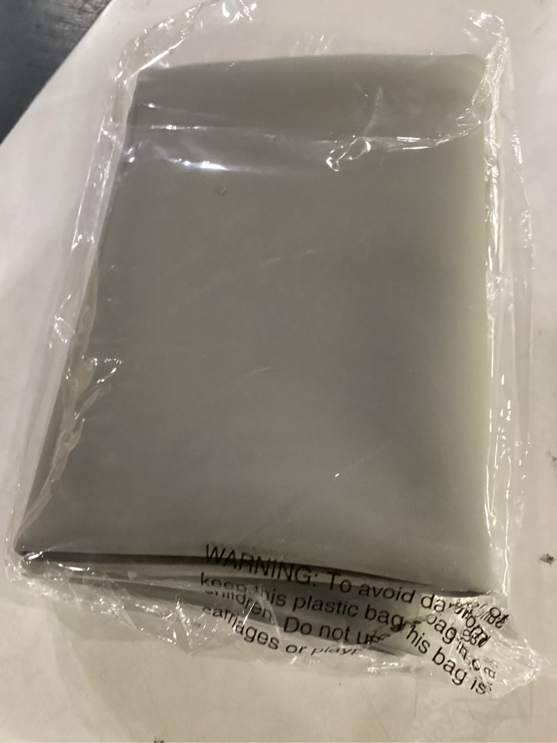 Condition photo showing New/Like New for seiri washer and dryer topper, 26\" x 26\" silicone dryer top protector mats for flat top surface cover and front load washing machine non-slip waterproof laundry topper mat large (light gray) light gray | 26\" x 26\" in | 2pcs 26\" x 26\" in