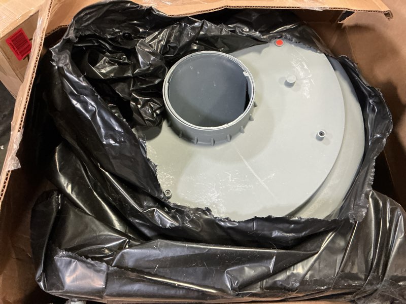 Condition photo showing As Is for Automatic Cat Litter Box Self Cleaning- 100L Extra Large Litter Box for Multiple Cats, with APP Control/Health Monitor Automatic Deodorizing Litter Pan, Grey