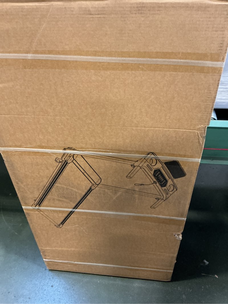 Condition photo showing New/Like New for Treadmill with 8% Incline, Walking Pad Treadmill with Handle Bar, Portable Folding Treadmills for Running and Walking, 3.0HP Brushless Motorized, 5 Layers Shock-Absorbing