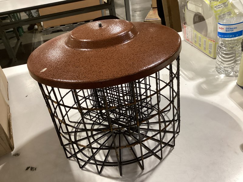Condition photo showing As Is for More Birds Bird Feeder- Double Cage