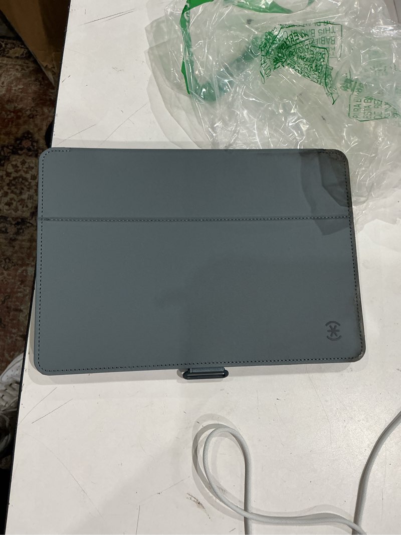 Condition photo showing As Is for speck products 91905-5999 balance folio case and stand for 10.5" ipad pro (2017) with magnets, stormy grey/charcoal grey