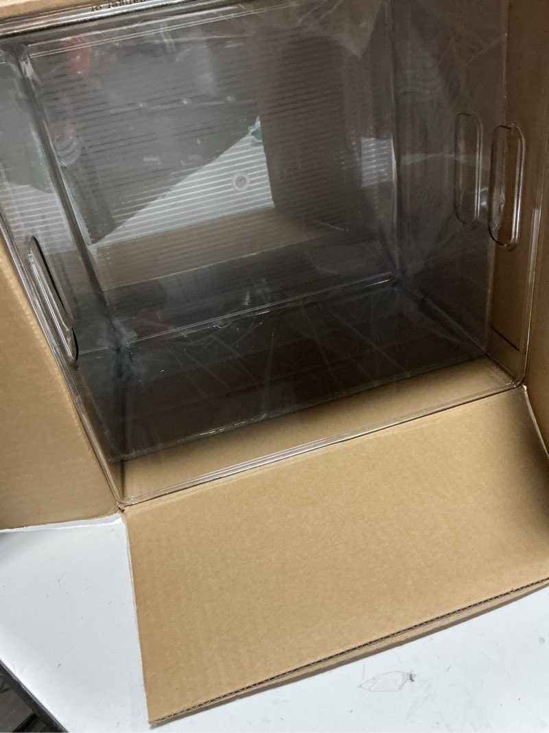 Condition photo showing New/Like New for clearspace clear plastic storage bins – xl 8 pack perfect kitchen or pantry organization fridge organizer and storage bins, cabinet organizers