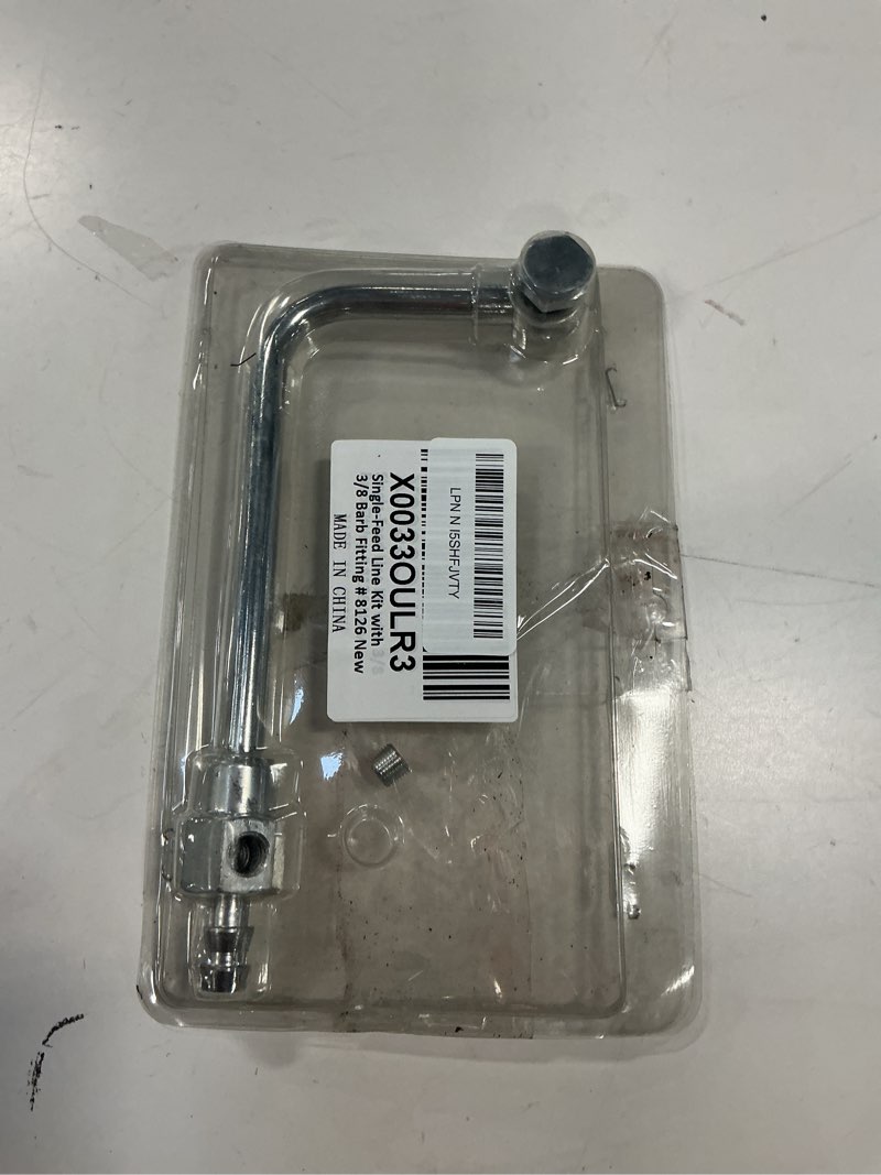 Condition photo showing New/Like New for Single-Feed Line Kit with 3/8 Barb Fitting # 8126