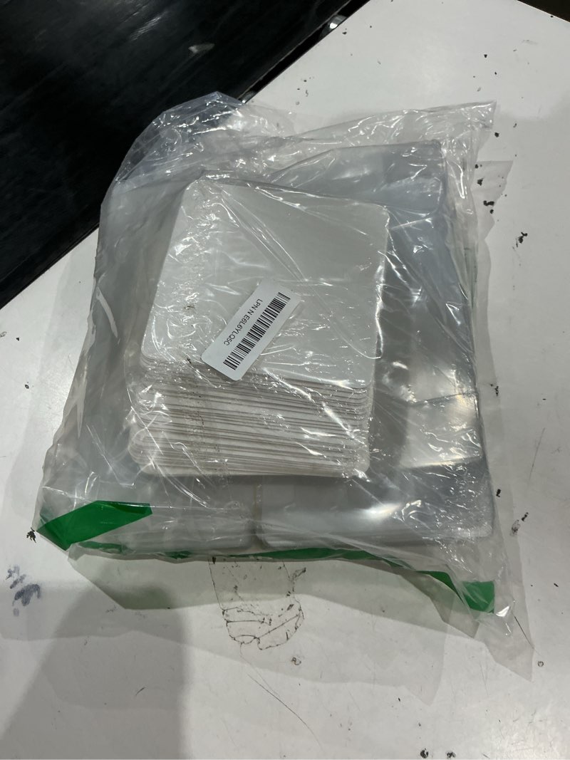 Condition photo showing Good Condition for seunmuk 60 pieces 5 x 5 x 4 inch clear cake boxes with handles & cake boards, transparent bakery boxes, plastic cake packaging boxes for birthday, wedding