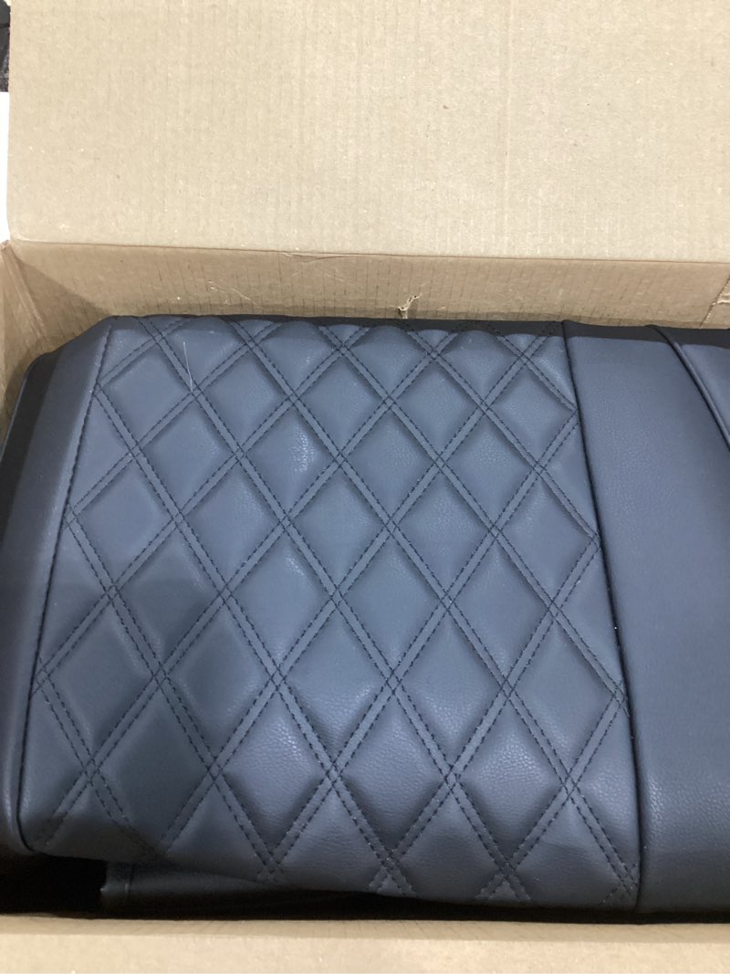 Condition photo showing Good Condition for LUCKYMAN CLUB F150 Faux Leather Seat Covers Fit for 2015-2025 F150 and 2017-2025 2025 F250 F350 F450 Pickup Trucks(Front Pair,Black) (2015-2026) Front Pair Black