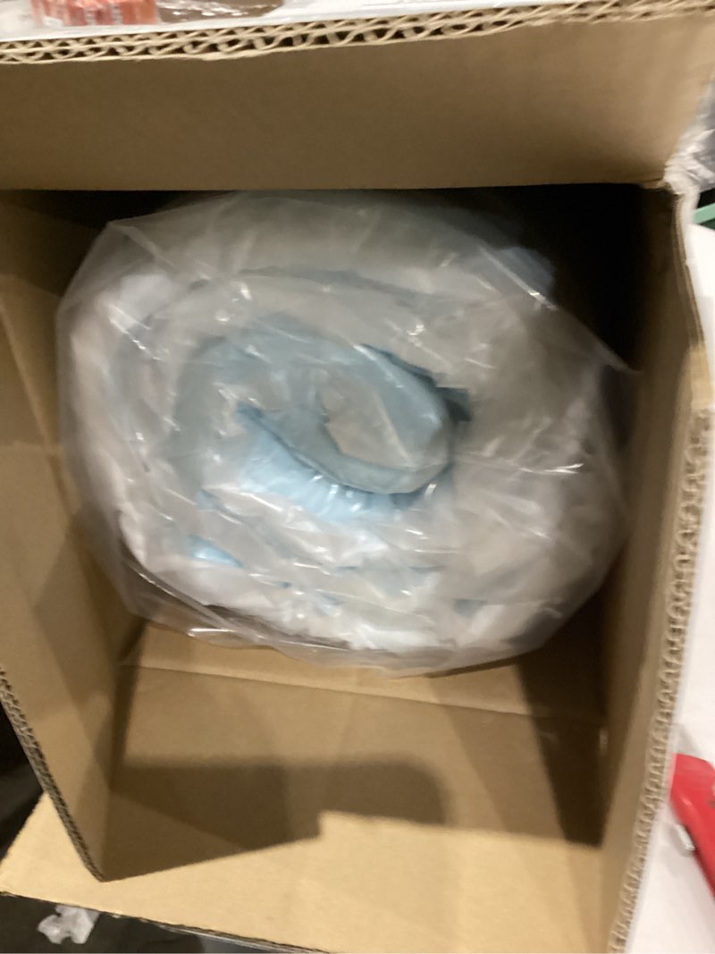 Condition photo showing As Is for LINENSPA Memory Foam Mattress Topper - 3 Inch Gel Infused Memory Foam - Plush Feel - Cooling and Pressure Relieving - CertiPUR Certified - Dorm Room Essentials - Twin XL Size Twin XL 3 Inch Classic Gel