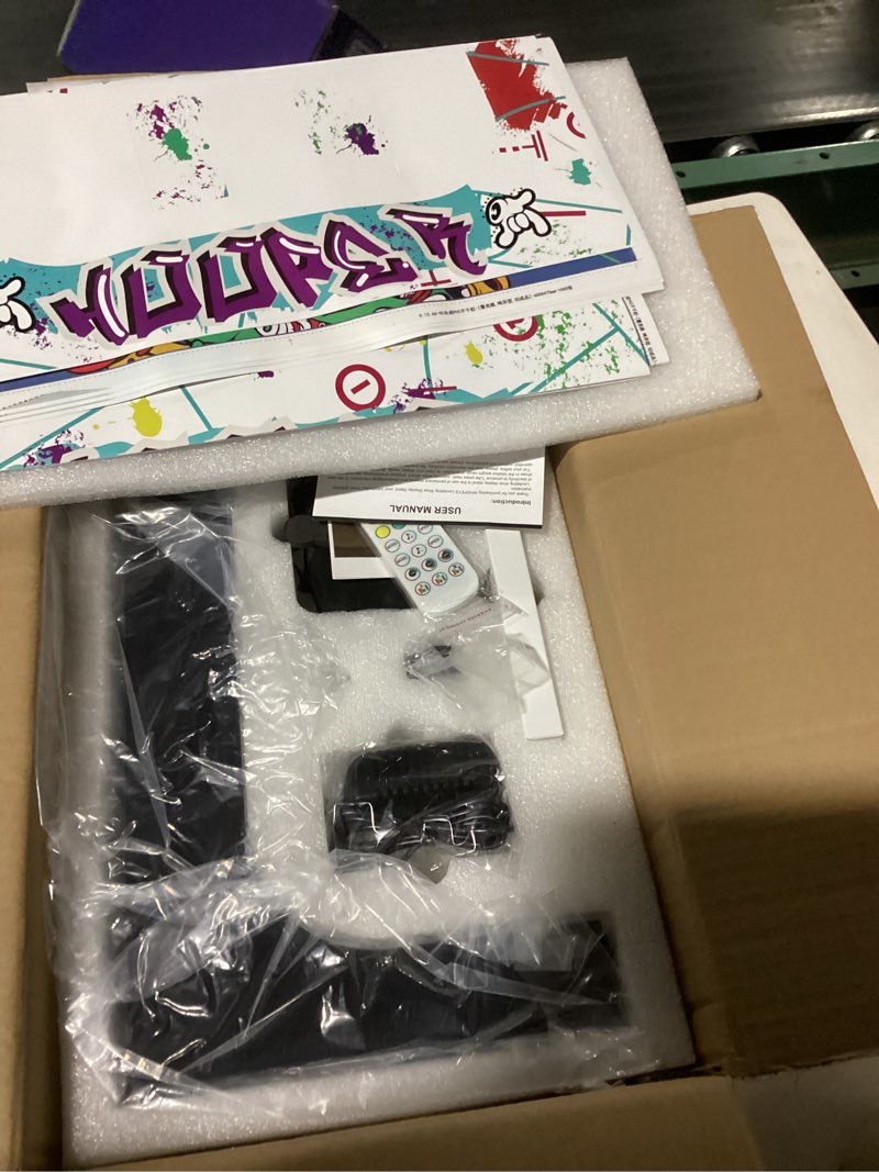 Condition photo showing Good Condition for Levitating Sneaker Display, Magnetic Floating Shoe Display Stand with 360° Auto Rotation & LED Light, Levitation Sneaker Holder Rack for Shoes Collector/Advertising Exhibition/Home Decoration, Black