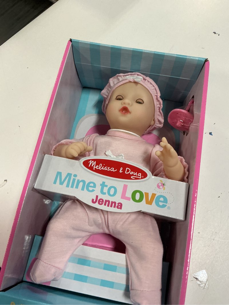 Condition photo showing Good Condition for melissa & doug mine to love jenna - 12" doll