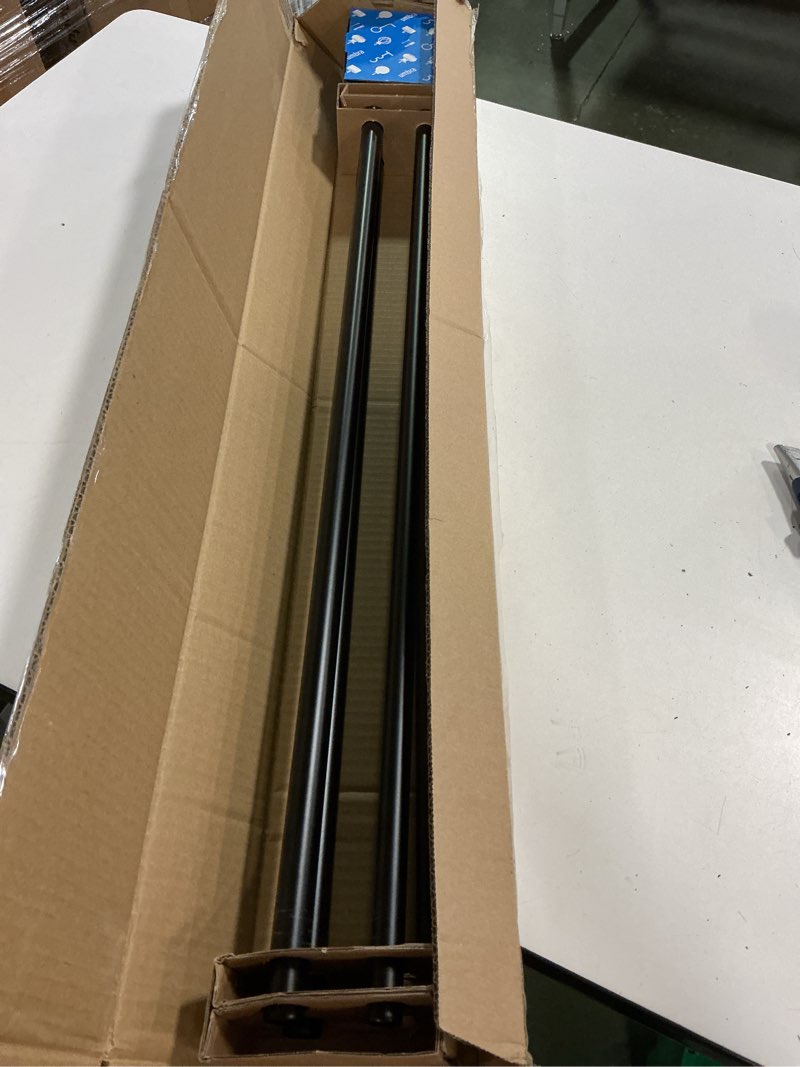 Condition photo showing Good Condition for Umbra Twilight Double Curtain Rod Set – Wrap Around Design Ideal for Blackout or Room Darkening Pane