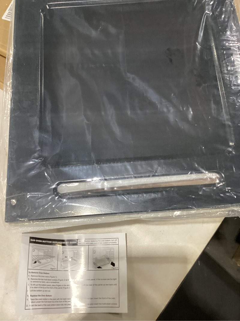 Condition photo showing New/Like New for Samsung DG61-00570A Range Oven Bottom Liner, Cavity Floor Coating