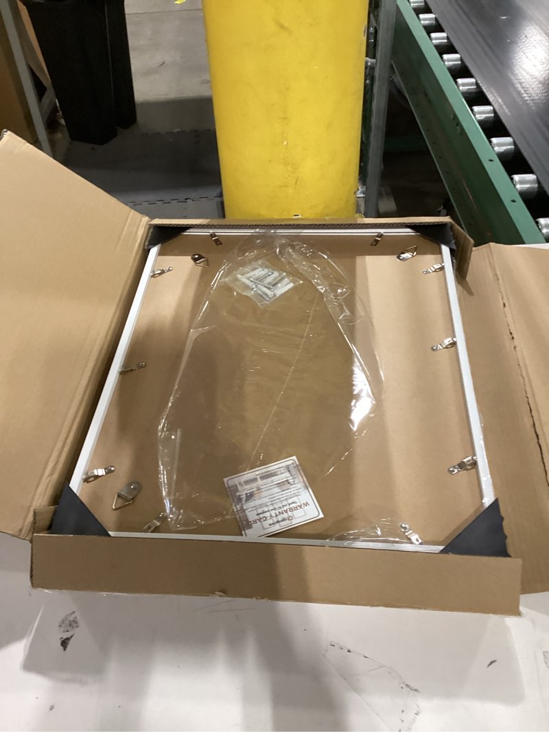 Condition photo showing Good Condition for 16x20 Frames Set of 3 - Display 11x14 Photo with Mat or 16 x 20 Poster without Mat, Wall Mounting Horizontal and Vertical, White White 16x20 in