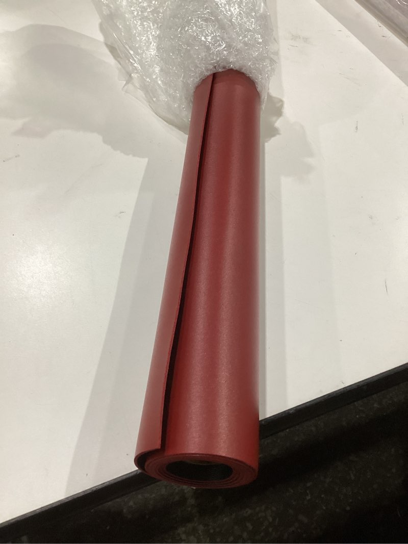 Condition photo showing New/Like New for leather table cover,1.8mm thick,40x40 inch table protector,table protector for dining room table,dining table cover,table cover protector.(black+wine red,40x40) black+wine red 40×40inch