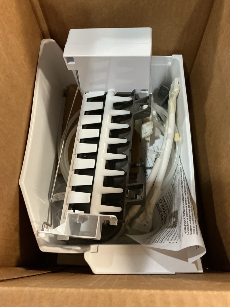 Condition photo showing As Is for  ice maker kit
